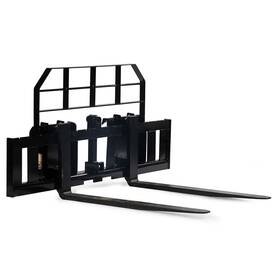 72ffrpro Titan Attachments 72ffrpro- 2 Fb42x125 Pro Series 72 Inch Extra Wide Pallet Fork Frame With 42 Forks