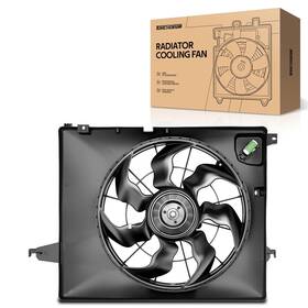 Torchbeam 4504cfk337lus Engine Cooling Radiator Fan Assembly Compatible With Kia And Hyundai