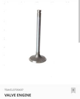 3735437 Total Source 0358175 Clark Forklift Intake Valve Set 4pcs New