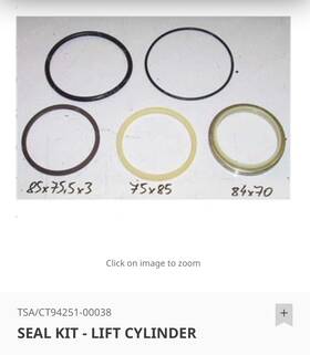 94251-00038 Total Source 220023964 New Mitsubishi/caterpillar Forklift Lift Cylinder Seal Kit