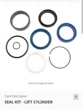 505136-041 Total Source 505136041 New Yale Hyster Forklift Lift Cylinder Seal Kit
