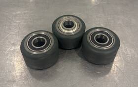 Ra1179093 Total Source Ra1179093/001 3 Wheel Kit Poly Wheels New Free Shipping