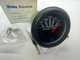 Sy383529 Total Source Forlift Water Temperature Gauge Kit 100/250 Black Red
