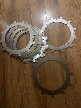 Sy47058 Total Source Lot Of 10 Clutch Discs Awblw/00