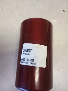 Ra632-069-002 Total Source Tsa/ra632-069-002 Star Lift Poly Wheel 3-1/4 X 5.91 For Raymond Forklift