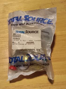 Ce2543 Totalsource 12 Volt Fuelock Valve Solenoid Fuel Shut-off