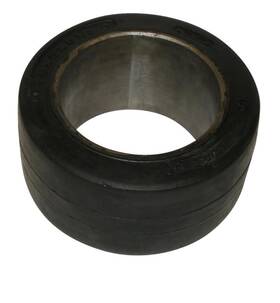Syts10x5x6.5s Totalsource Forklift Tire - 10x5x6.5 Smooth Press On Black