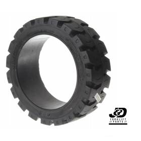 Syts18x6x12.125t-sat Totalsource Qty 2 18x6x12-1/8 Tires Solid Forklift Press-on Tire Black Traction