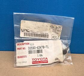 00590-43478-71 Toyota Genuine Electrical Plug Connector Forklift Oem
