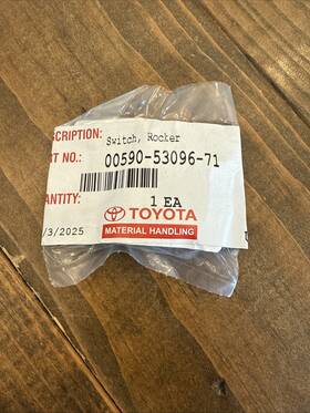 00590-53096-71 Toyota Rocker Switch. Genuine Part # New