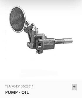 15100-76002-71 Toyota 15100-23011 New Forklift Pump - Oil 15100-76002