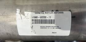 17560-u2232-71 Toyota Catalytic Muffler Assembly Oem
