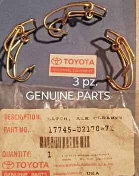 17745-u2170-71 Toyota Forklift Air Filter Cover Latch Oem Genuime Parts