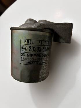 Toyota 23300-68030 Nos Vintage Oem Land Cruiser Hj47 2h Fuel Filter Assembly