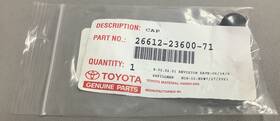 26612-23600-71 Toyota Genuine Drivers Seat Cap B202