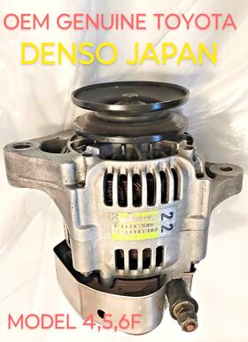 27060-78003-71 Toyota Alternator Forklift 42-5 6fgcu15-32 4y Round Plug
