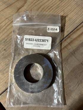 51822-u223071 Toyota Counterweight Washer