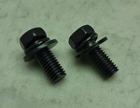90119-08004-71 Toyota 2 Pack Forklift Bolt With Washer