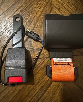 53740-unl8g-71 Toyota Fgc25nhoaf90 Forklift Seat Belt With Activator Switch New