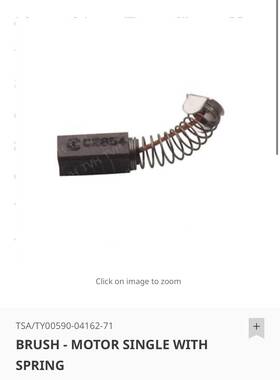 00590-04162-71 Toyota Oem New Forklift Brush - Motor Single With Spring Qty. 2