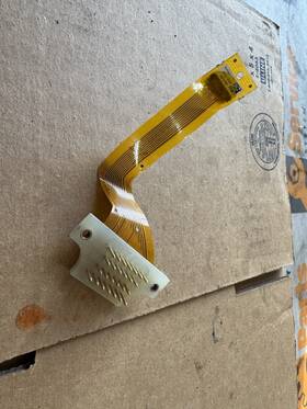00590-55960-71 Toyota Oem 1208112 New Forklift Card Assy. Flex Circuit Ribbon Good Used