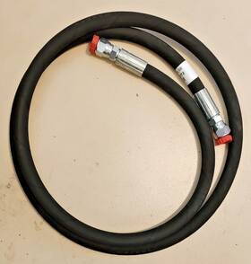 Ty90693-u3185-71 Toyota 90693-u3185-71 High Pressure Hose 3/8 Inch X74 Long Fitting #6 Oem Genuine