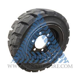 815156hbrttwa Trelleborg 8.15x15 28x9-15 Black Rubber Forklift Resilient Solid Tire And Wheel 15x7