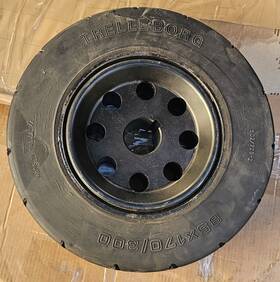 85-170 Trelleborg 85x170/300 300x85-170 Press On Tire With Unidentified Black Wheel 85-170/300