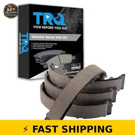 Trq 195591171991 Rear Parking Brake Shoe Set For Lexus Subaru Toyota