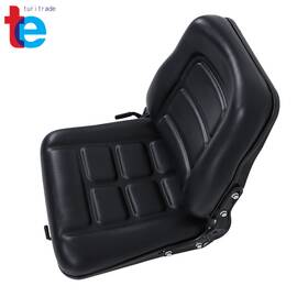 Tr70484 Turitrade Universal Forklift Tractor Seat Pvc Leather Suspension Adjustable Backrest Slide