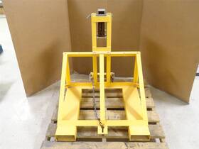 248666 Uline H-7170 Used Universal Drum Grabber 35 55 85 Capacity
