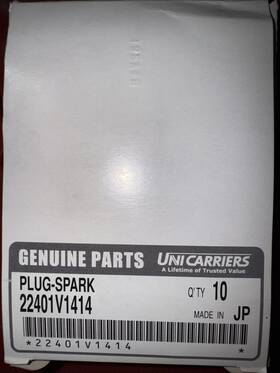 10-22401-v1414 Unicarriers 22401-v1414 Qty. 22401v1414 Spark Plugs Fast Free Shipping