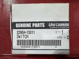 22n54-13011 Unicarriers New-genuine Tcm Horn Switch Fast Free Shipping