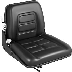 Cczyhsctoyota6bkc Vevor Universal Forklift Seat Pvc Tractor 3-stage Weight With Safety Switch