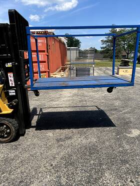 Ustl4840 Walsport 40 Inch X 72 Forklift Work Platform