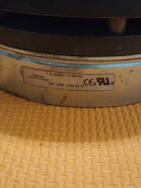 Pk60f Warner Electric Revision B Drive Motor Brake Mitsubishi