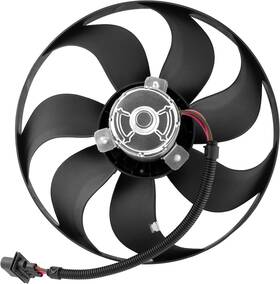 Wedoauto Wde00400018-1 Engine Auxiliary Radiator Cooling Fan Motor Left Side Fit For Audi Tt 2000-20