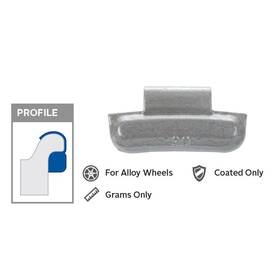 Fn005wegmann Wegmann Automotive Fn005 5 G Lead Coated Clip-on Fn Orange Series Wheel Weight B