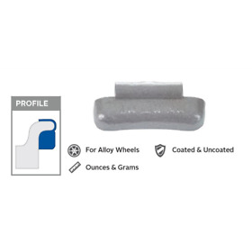 Mc200 Wegmann Automotive 2.0 Oz. Mag Weights Box Of 50