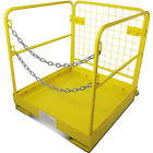 Wp36 Titan Attachments Forklift Safety Cage Work Platform Collapsible Lift Basket
