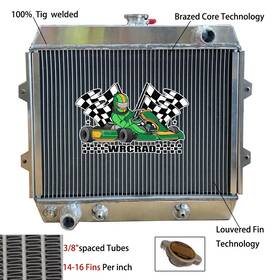 9310126400 Wrcrad Cso90-0116 Aluminum Forklift Radiator Fits Mitsubishi Caterpillar Models