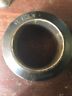 X05463 Unbranded Forklift Press On Tire Black Smooth