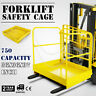 Xunbs007631523517565 Vevor Forklift Work Platform Safety Cage Stability Aerial 871248013684