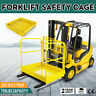 Xzcxz009601523517565 Vevor Forklift Work Platform Safety Cage Heavy Duty 871248013714