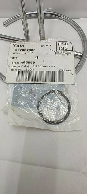Yt277037000 Yale 277037000 Snap Ring Retainer Set Of 3 External