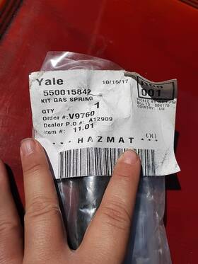 550015842 Yale Gas Spring Kit