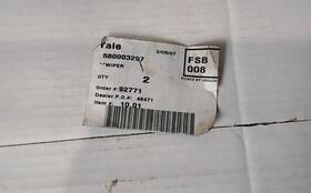 580003297 Yale Lot Of 2 - Seal Wiper B2b