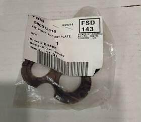 580012816 Yale Kit Pump Thrust Plate B2b