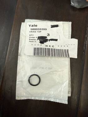580033399 Yale Part #580033399 O Ring