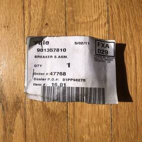901357810 Yale Oem Forklift Electronic Breaker